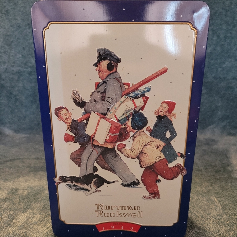 Norman Rockwell 1996 Tin Box